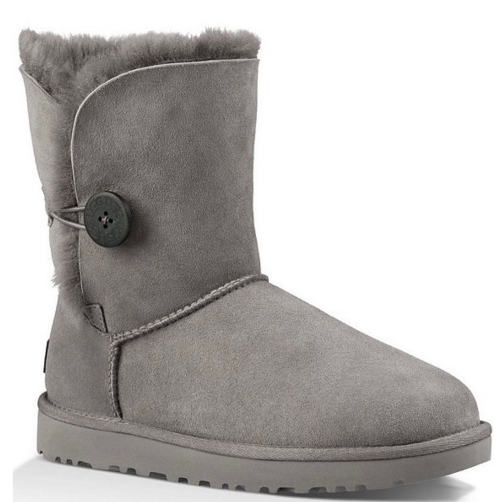 UGG Bailey Button Boots Grey